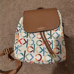 Calvin Klein purse backpack style